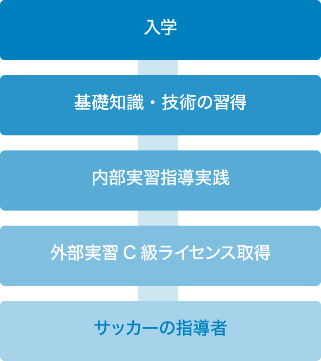 サッカーの指導者になるまで
