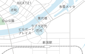 新潟市地図