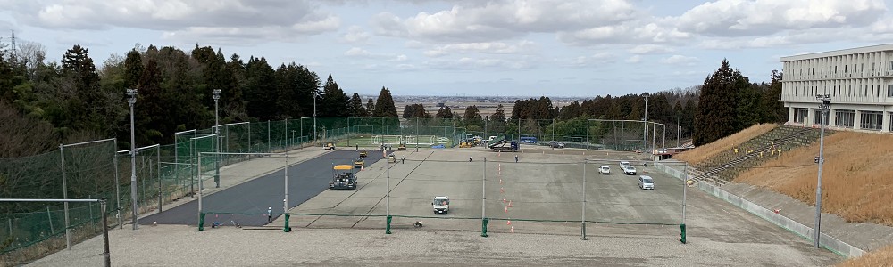 経大フィールド改修工事進捗状況(1月25日)メインイメージ