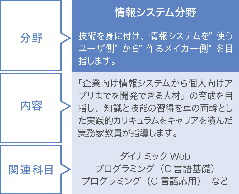 情報システム分野